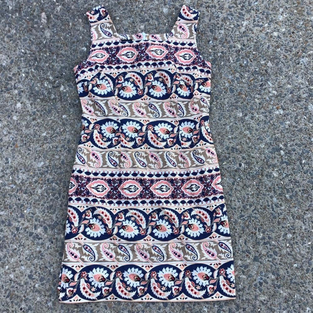 Vintage Bentley Arbuckle Floral Patterned Dress